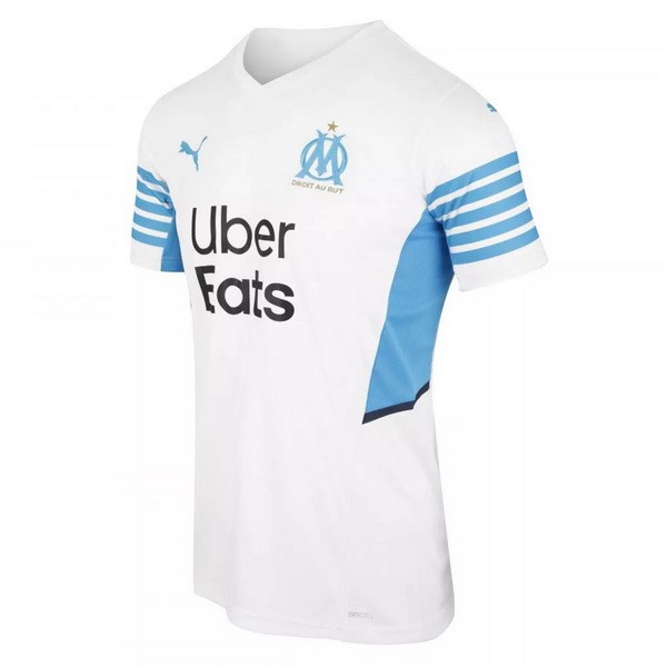 Camiseta Marsella Primera equipo 2021-22 Blanco